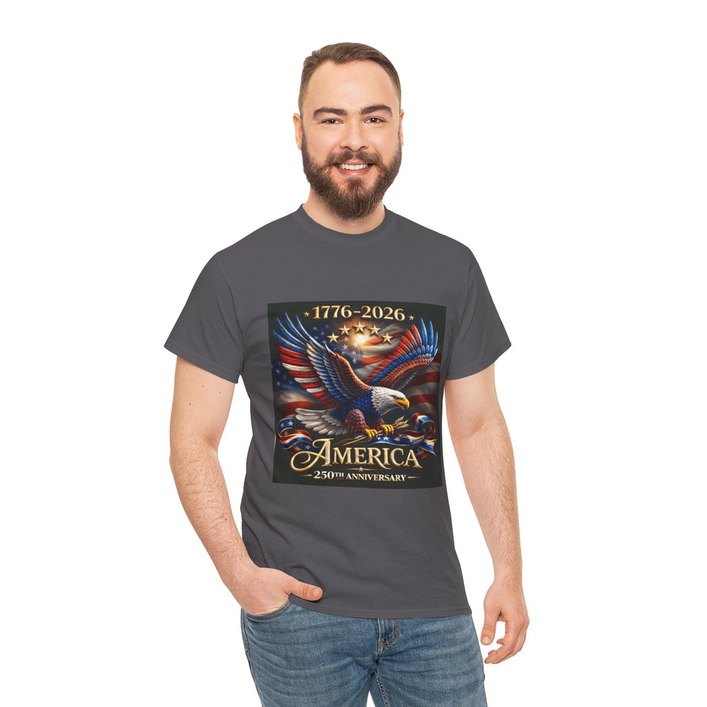 America 250th Anniversary T-Shirt — 1776–2026 Patriotic Eagle Tee