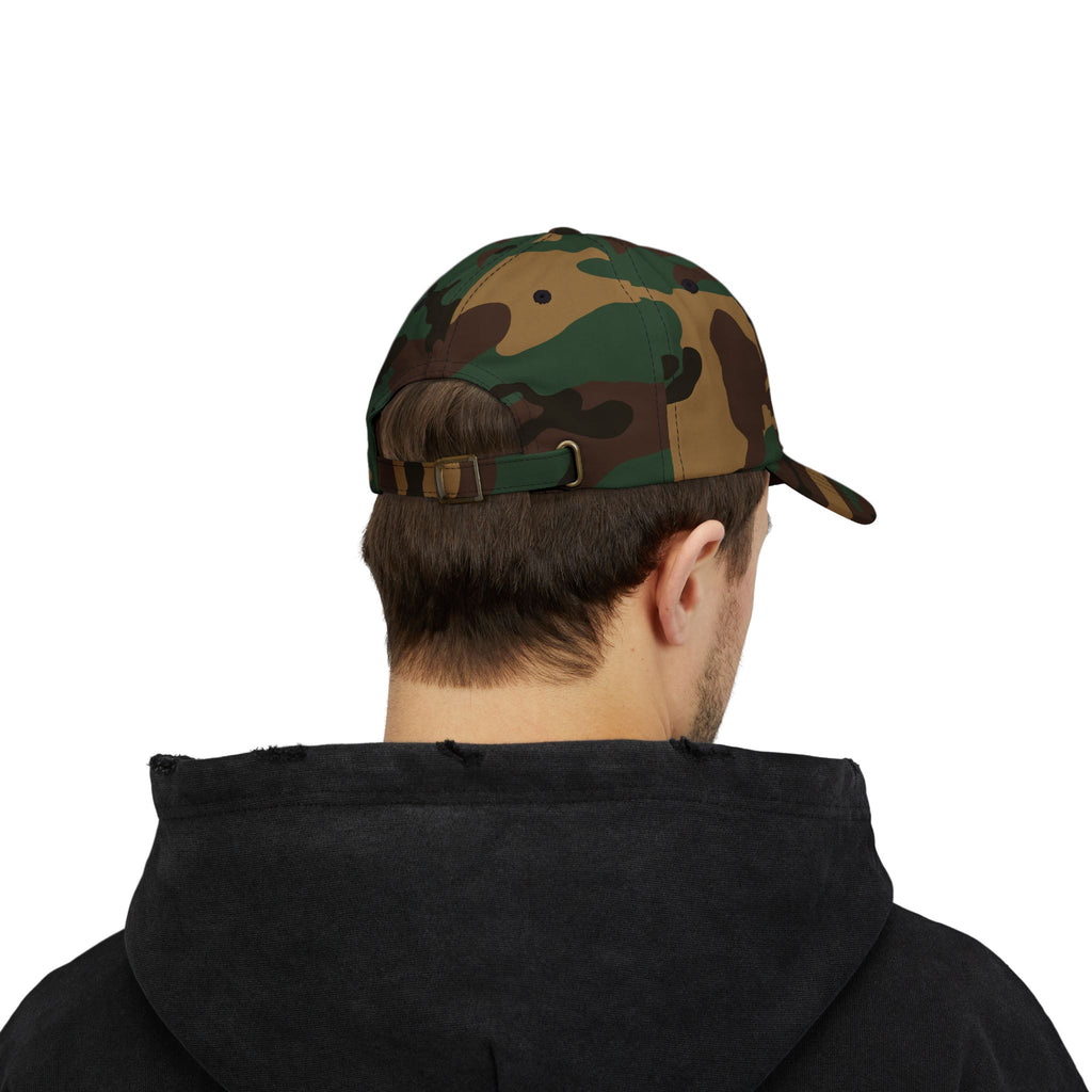Dad Cap — Embroidered Rainbow Patch Baseball Hat