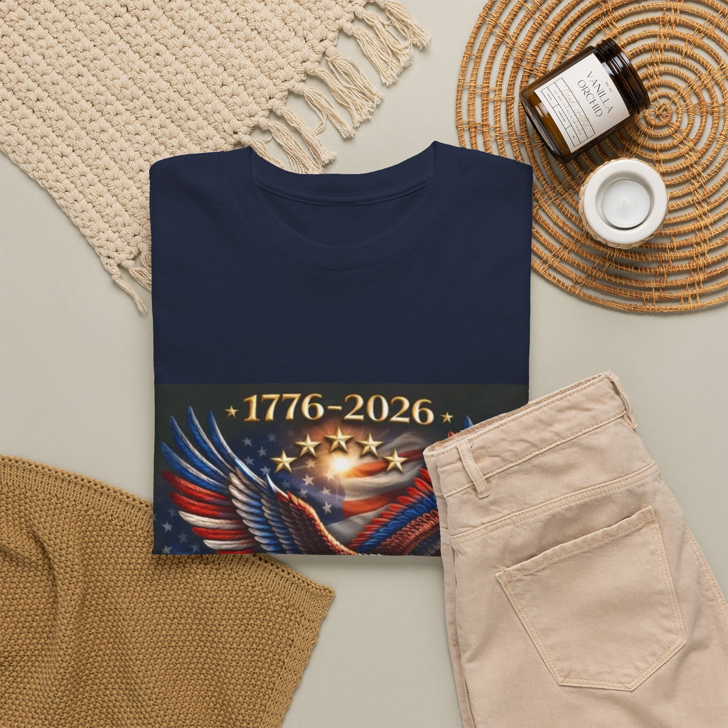 America 250th Anniversary T-Shirt — 1776–2026 Patriotic Eagle Tee