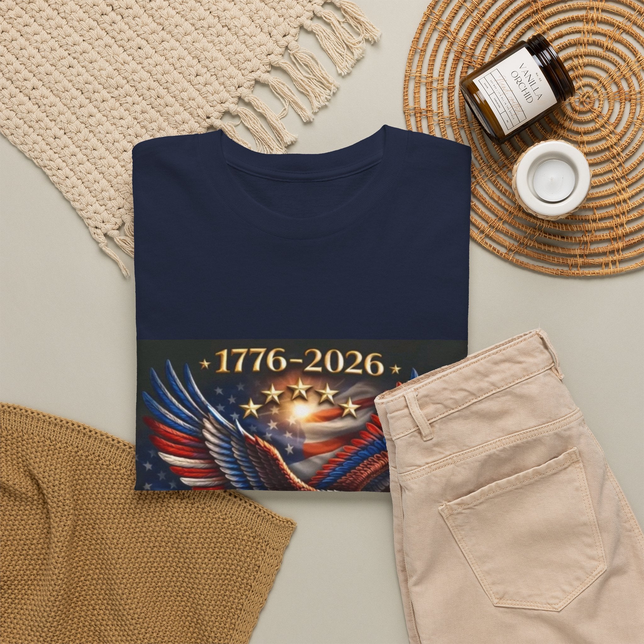 America 250th Anniversary T-Shirt — 1776–2026 Patriotic Eagle Tee