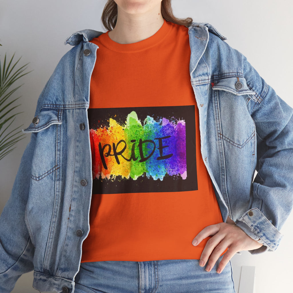 Pride Rainbow Paint Splash T-Shirt
