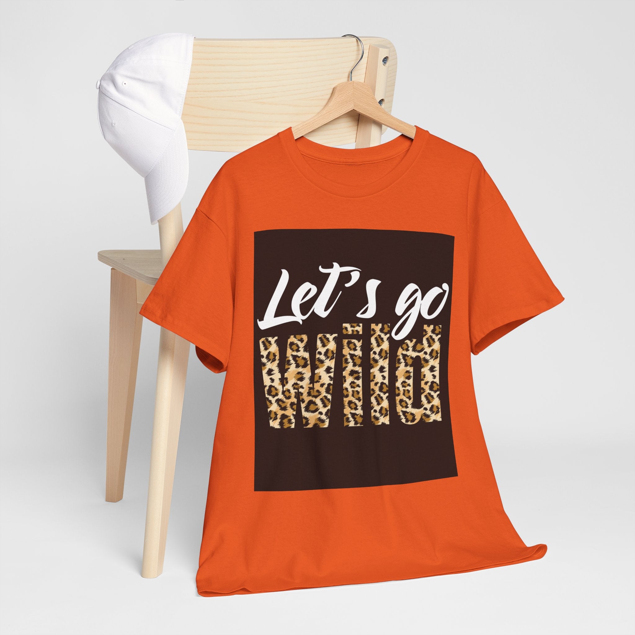 Let's Go Wild Leopard Graphic Tee