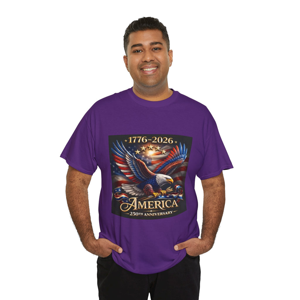 America 250th Anniversary T-Shirt — 1776–2026 Patriotic Eagle Tee