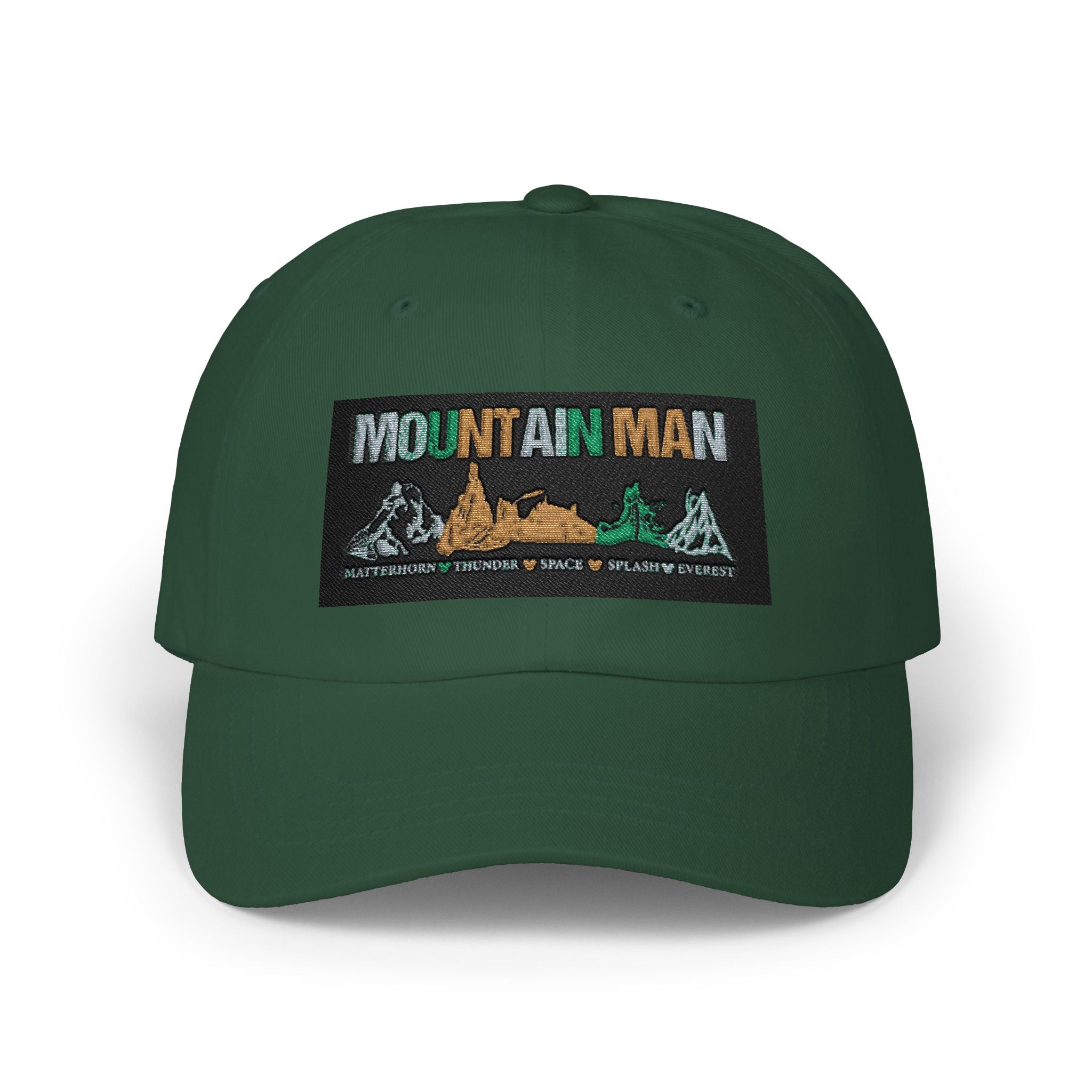 Mountain Man Dad Cap — Embroidered Outdoor Adventure Hat
