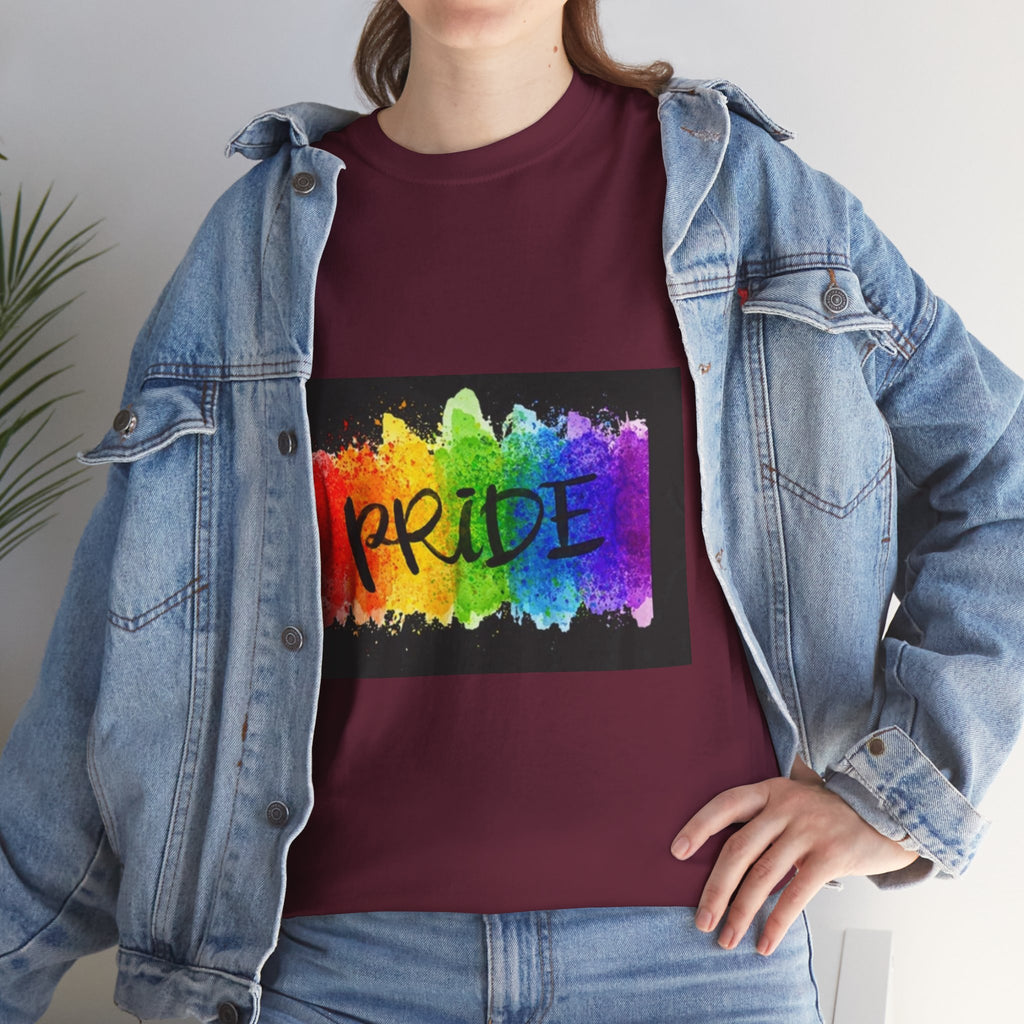 Pride Rainbow Paint Splash T-Shirt