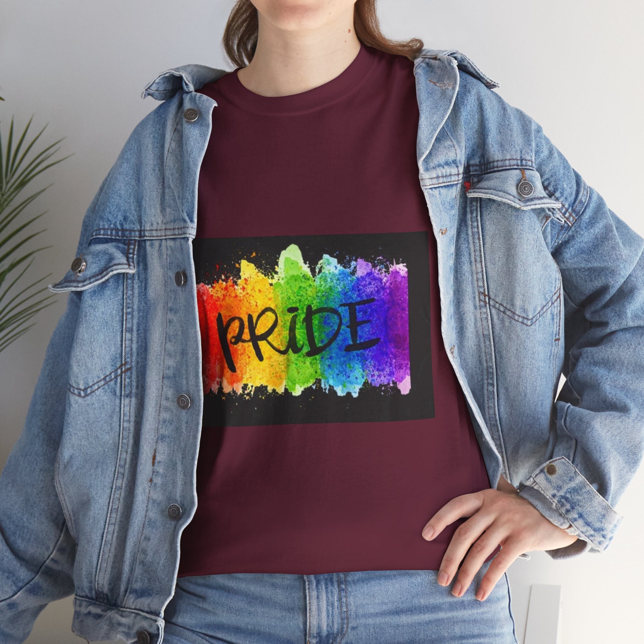 Pride Rainbow Paint Splash T-Shirt
