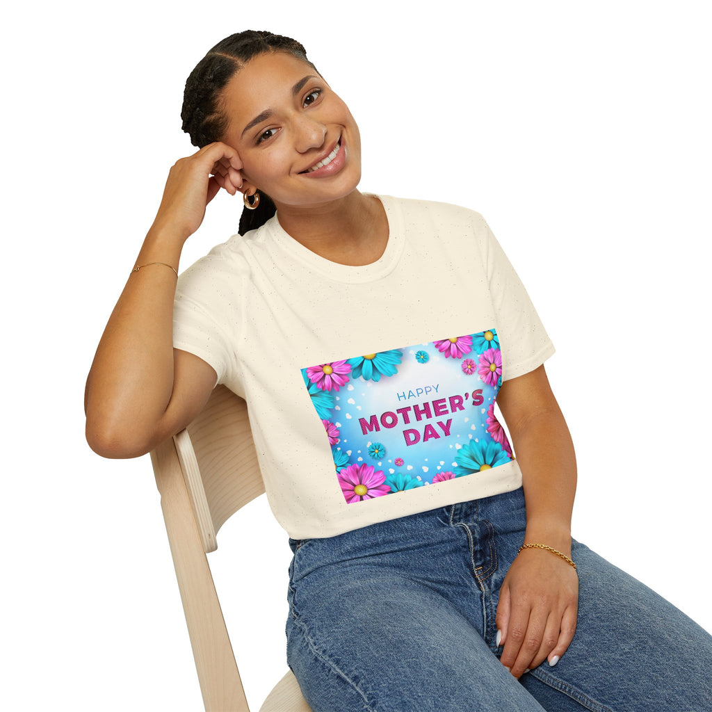 Mother's Day Floral T-Shirt — Happy Mother's Day Celebration Tee