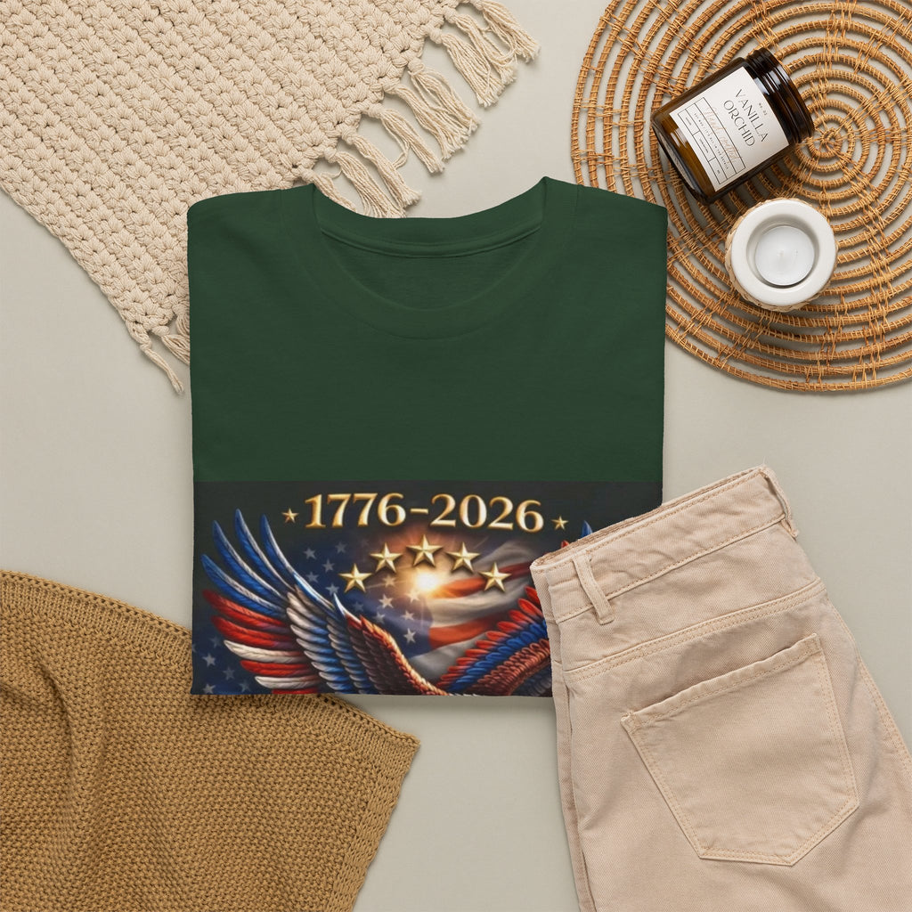 America 250th Anniversary T-Shirt — 1776–2026 Patriotic Eagle Tee