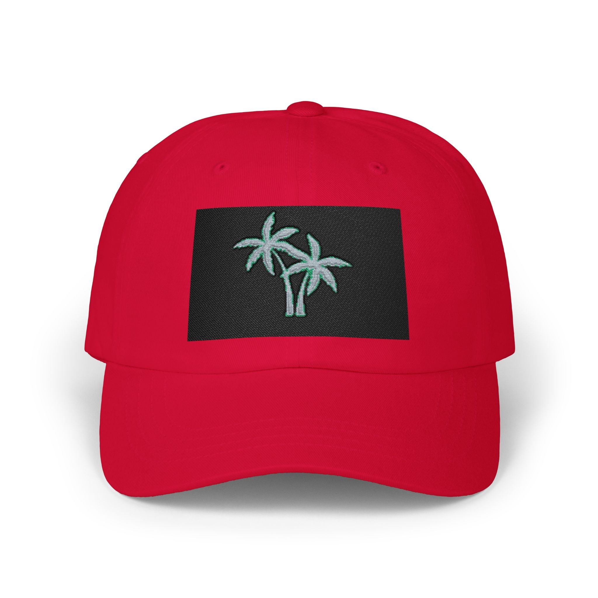 Embroidered Palm Tree Dad Cap – Tropical Beach Hat