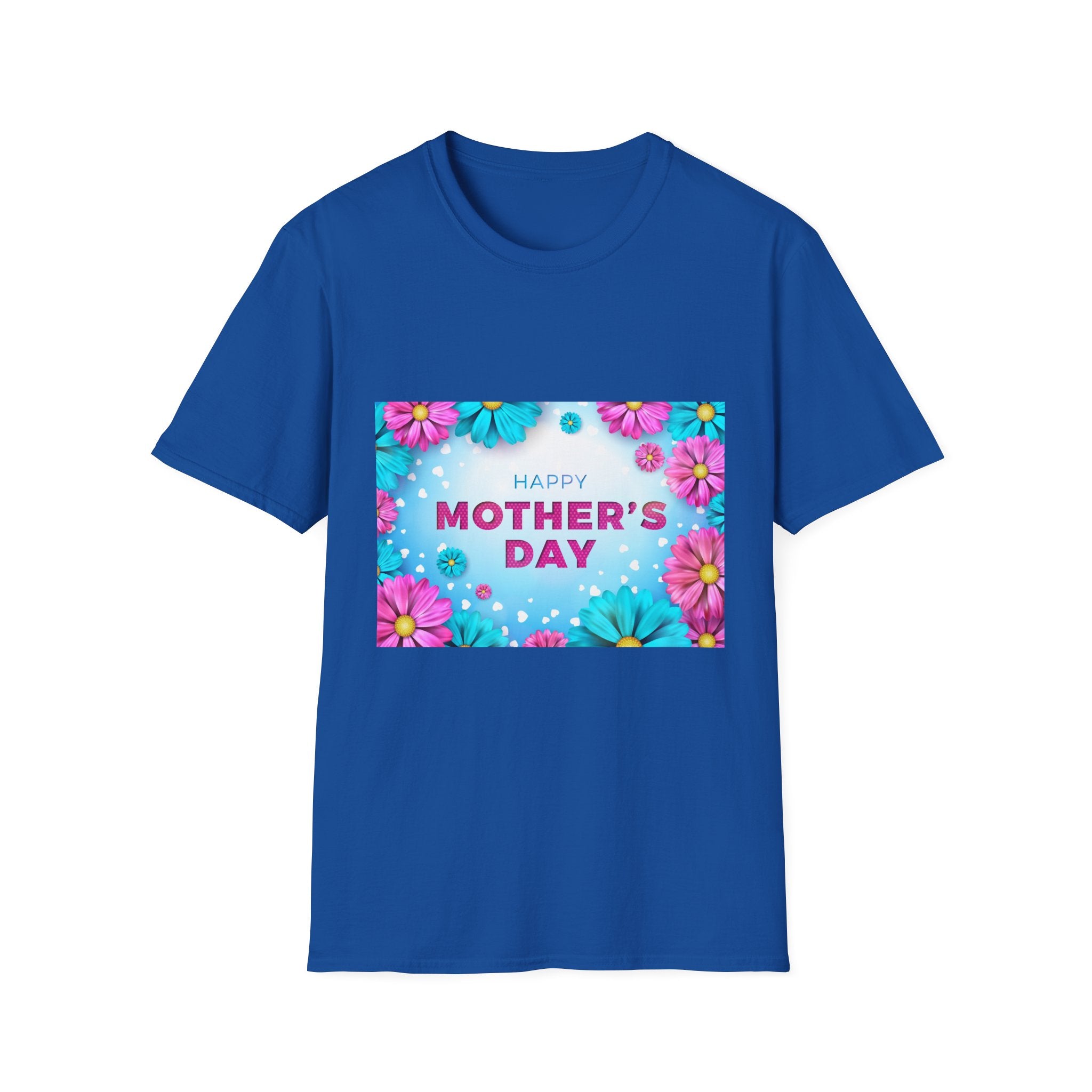 Mother's Day Floral T-Shirt — Happy Mother's Day Celebration Tee