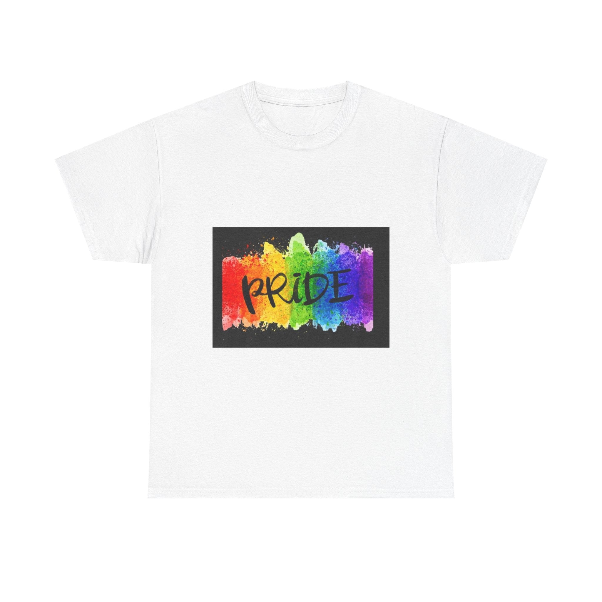 Pride Rainbow Paint Splash T-Shirt