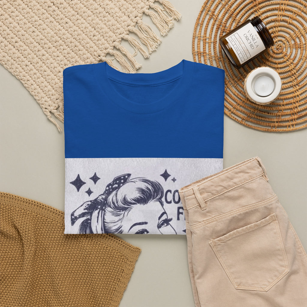 Coffee First Tee — “Coffee First, Your Bullshit Second” Retro Women’s Graphic T‑Shirt