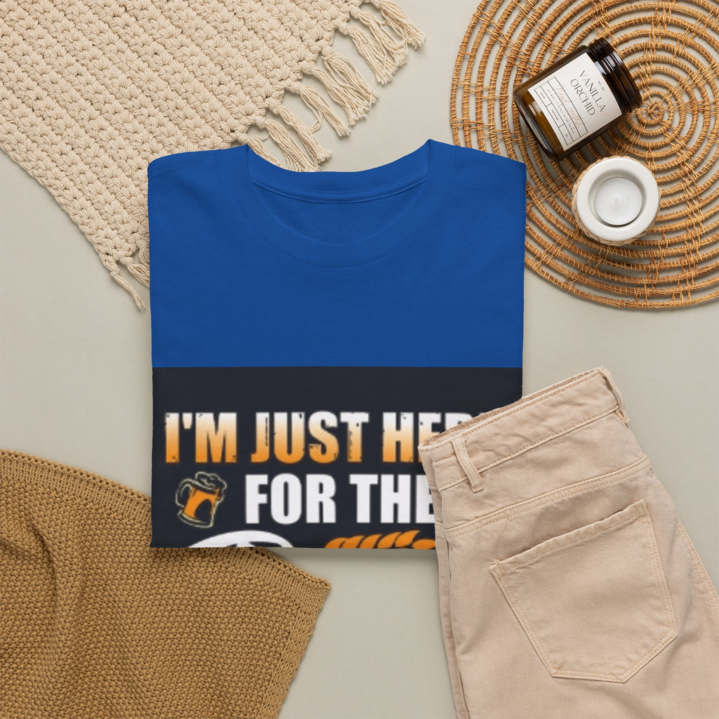 I'm Just Here for the Beer T-Shirt — Funny Beer Drinking Tee for Parties & Oktoberfest