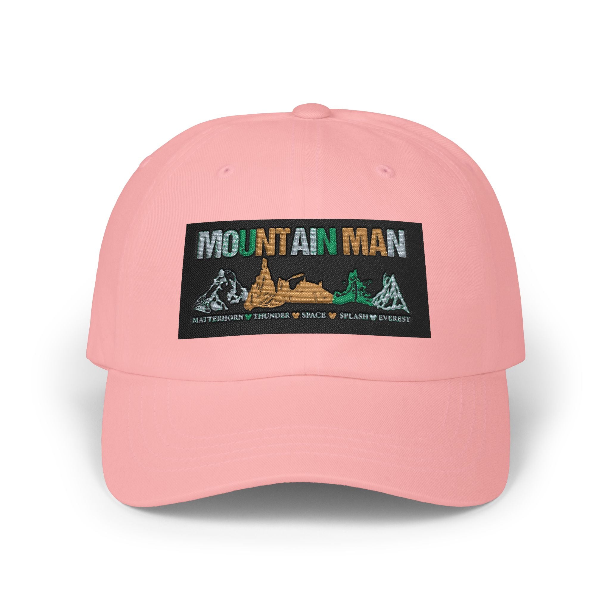 Mountain Man Dad Cap — Embroidered Outdoor Adventure Hat
