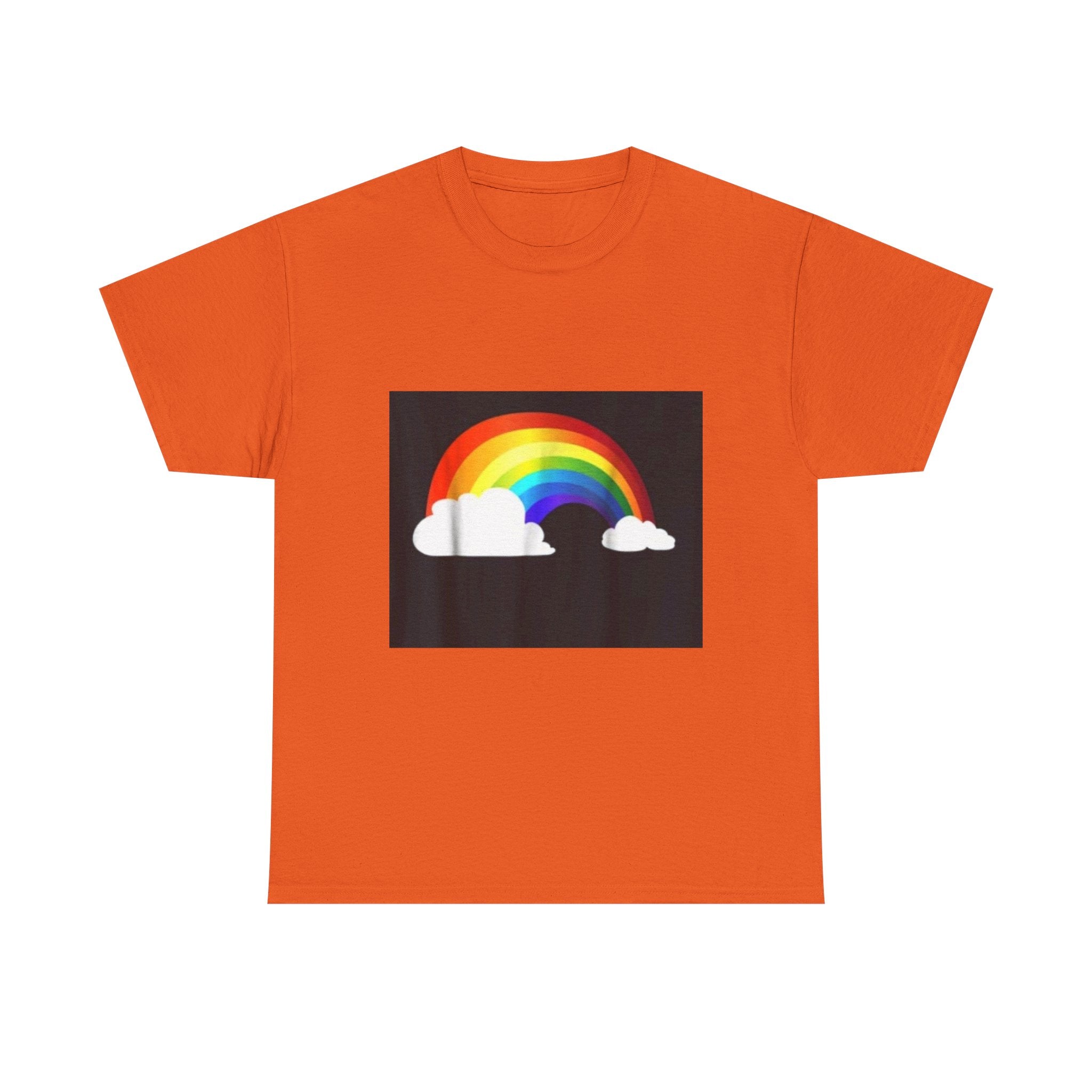 Rainbow Clouds T-Shirt — Bright Pride Graphic Tee