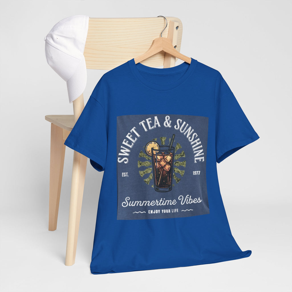 Sweet Tea & Sunshine Tee — Summertime Vibes Iced Tea Graphic T-Shirt