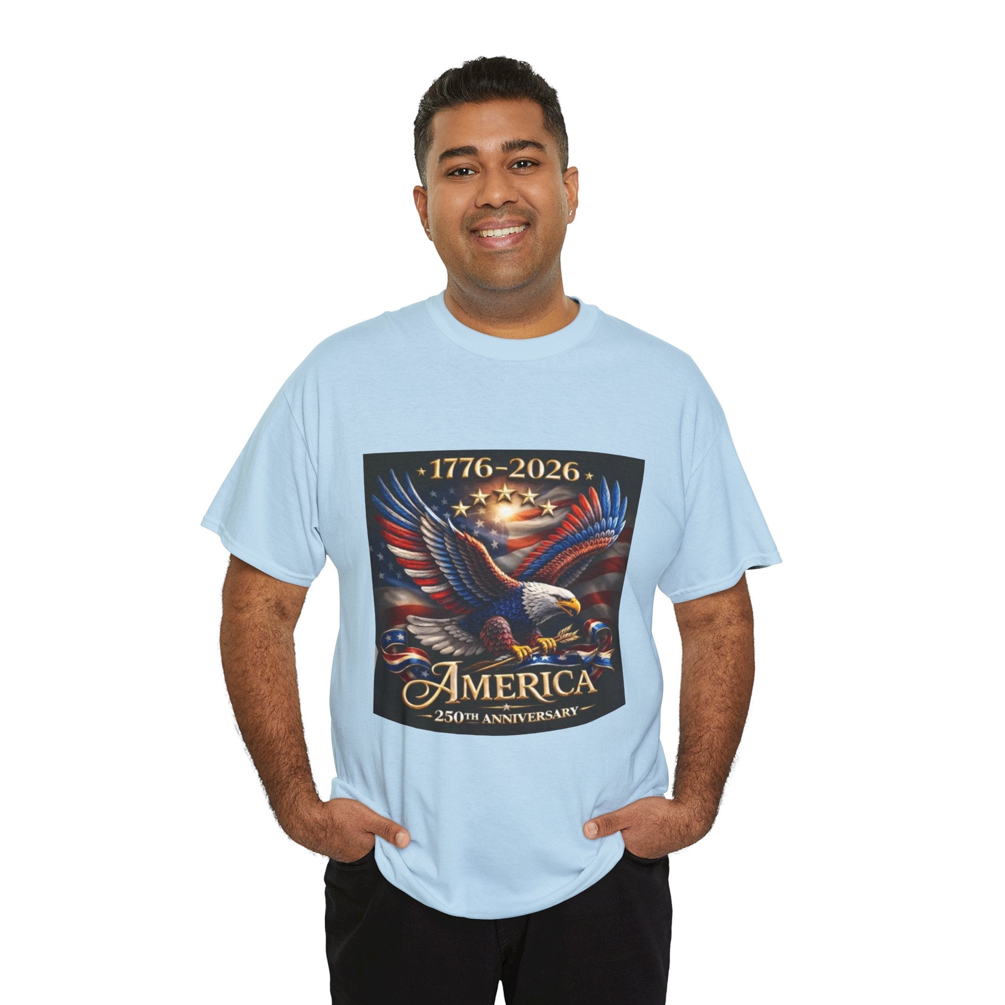 America 250th Anniversary T-Shirt — 1776–2026 Patriotic Eagle Tee