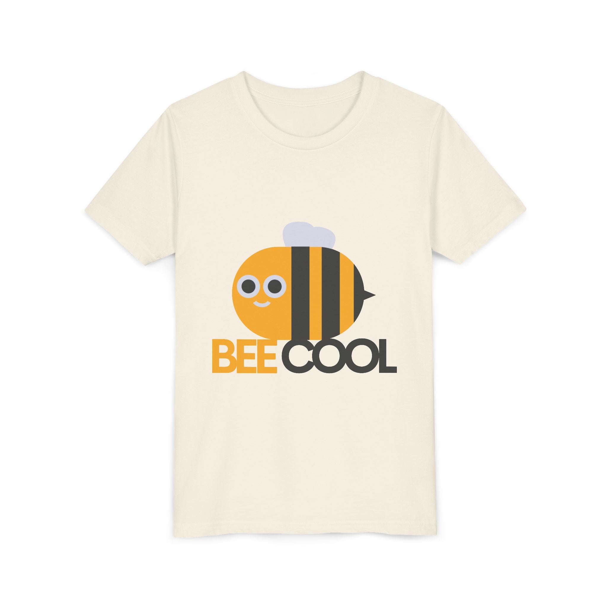 Bee Cool Kids Tee — Cute Bee Graphic Youth Short Sleeve Shirt