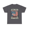 Getting Star Hammered Tee — Patriotic 4th of July Beer Can T-Shirt (Est. 1776)