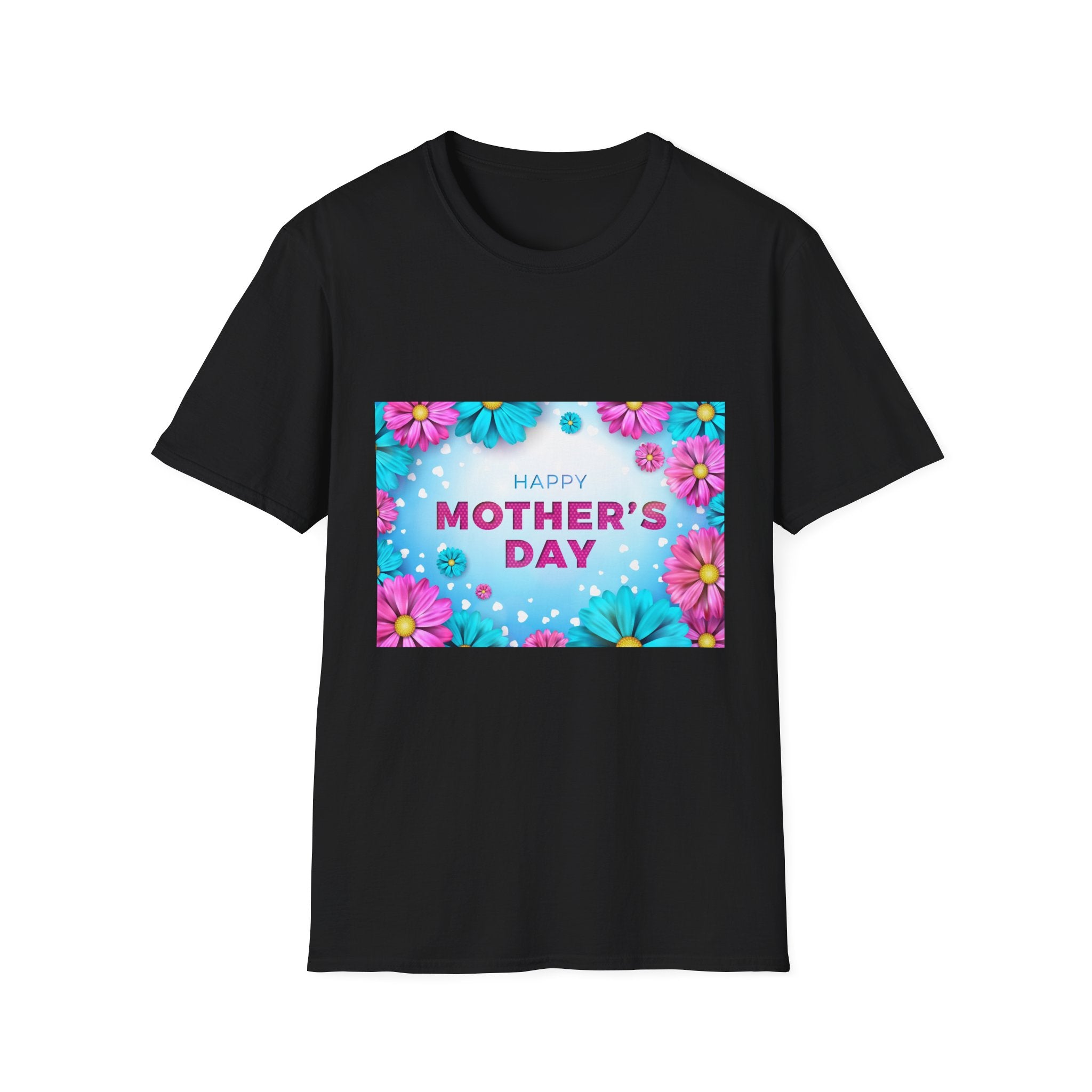 Mother's Day Floral T-Shirt — Happy Mother's Day Celebration Tee