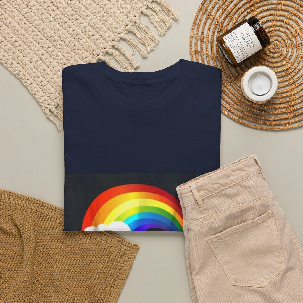 Rainbow Clouds T-Shirt — Bright Pride Graphic Tee