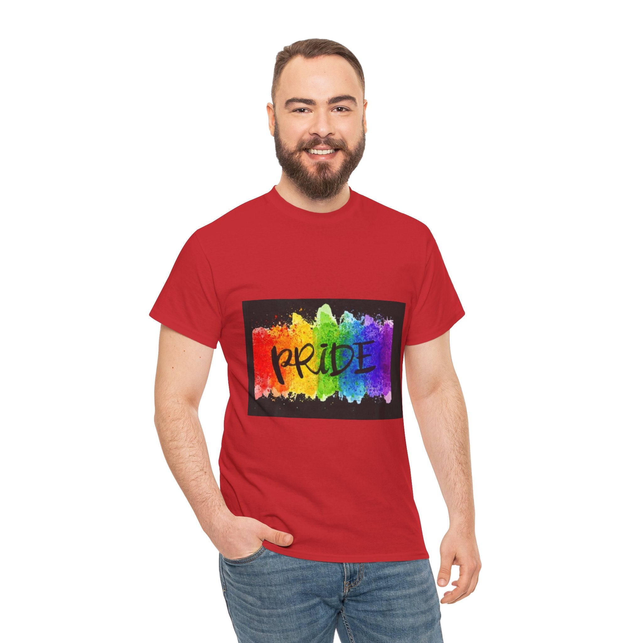 Pride Rainbow Paint Splash T-Shirt