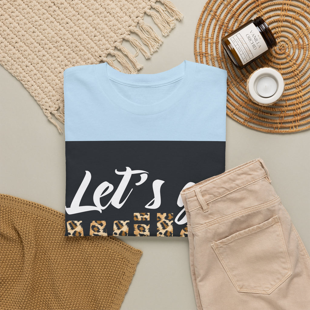 Let's Go Wild Leopard Graphic Tee