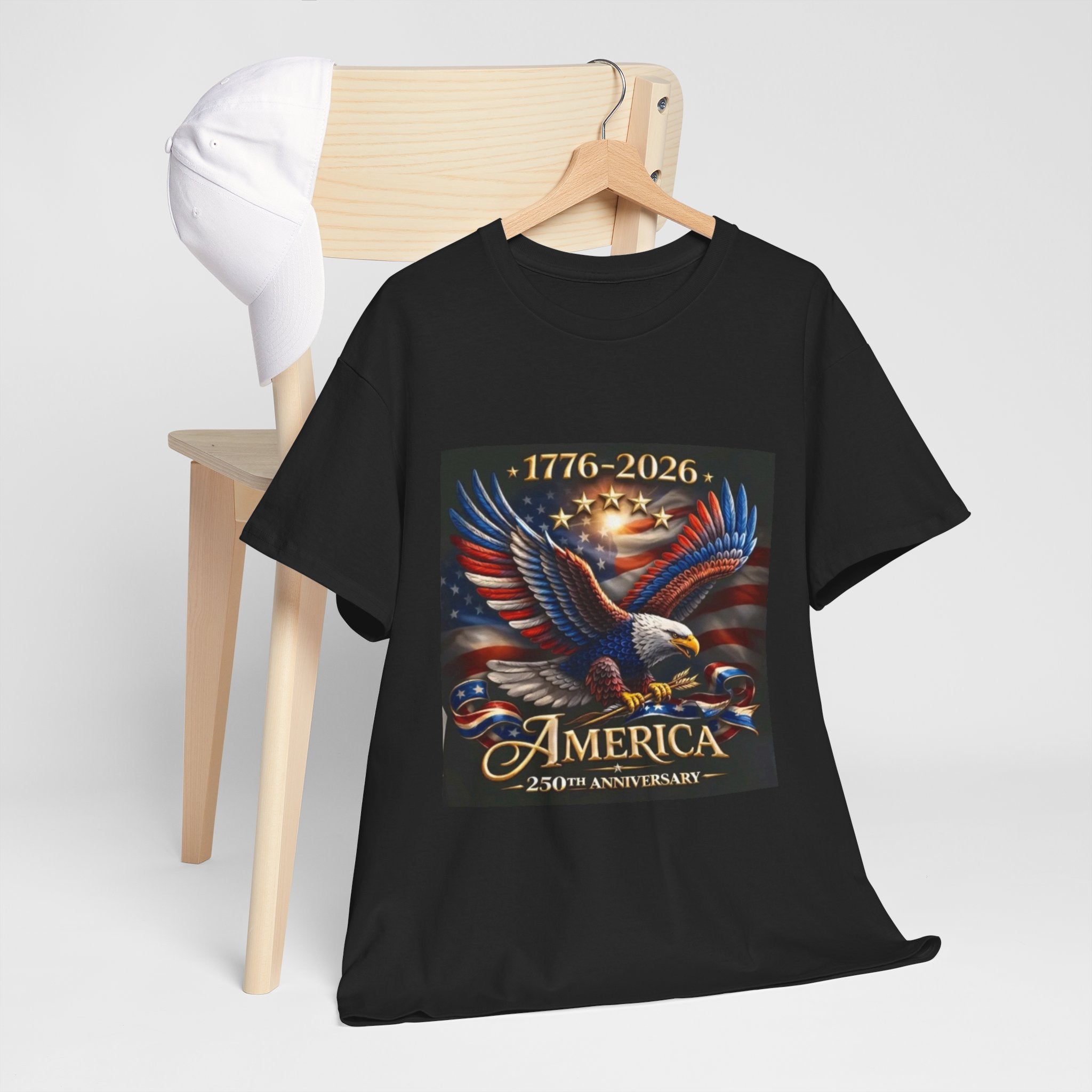 America 250th Anniversary T-Shirt — 1776–2026 Patriotic Eagle Tee