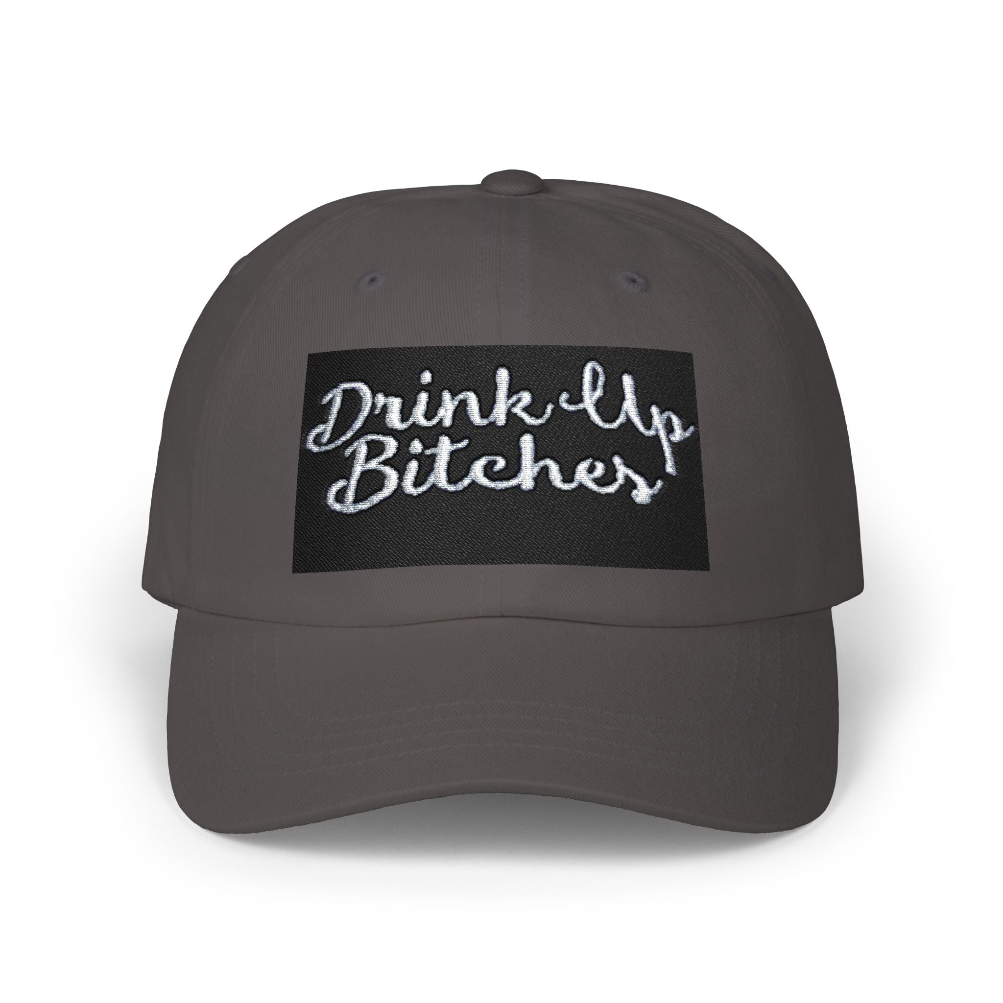 Dad Cap - "Drink Up Bitches" Embroidered Funny Party Hat