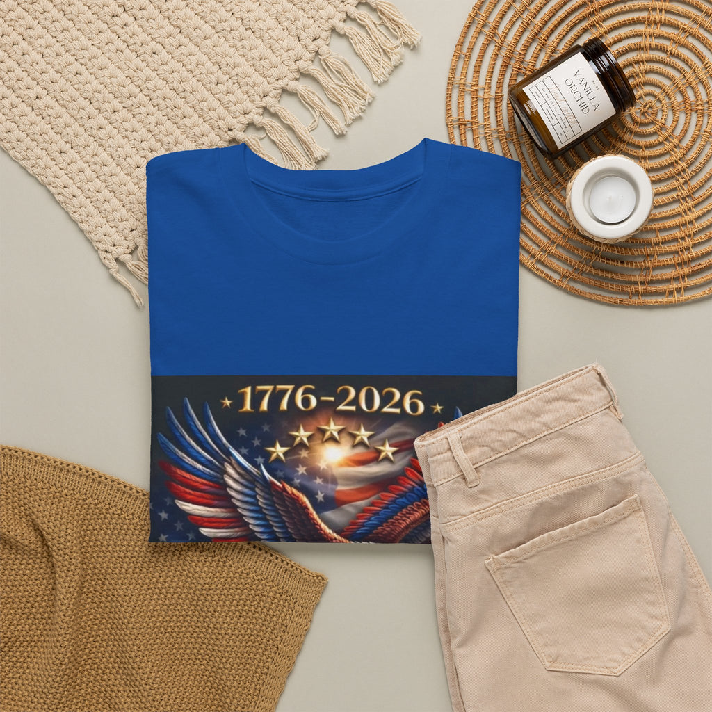 America 250th Anniversary T-Shirt — 1776–2026 Patriotic Eagle Tee