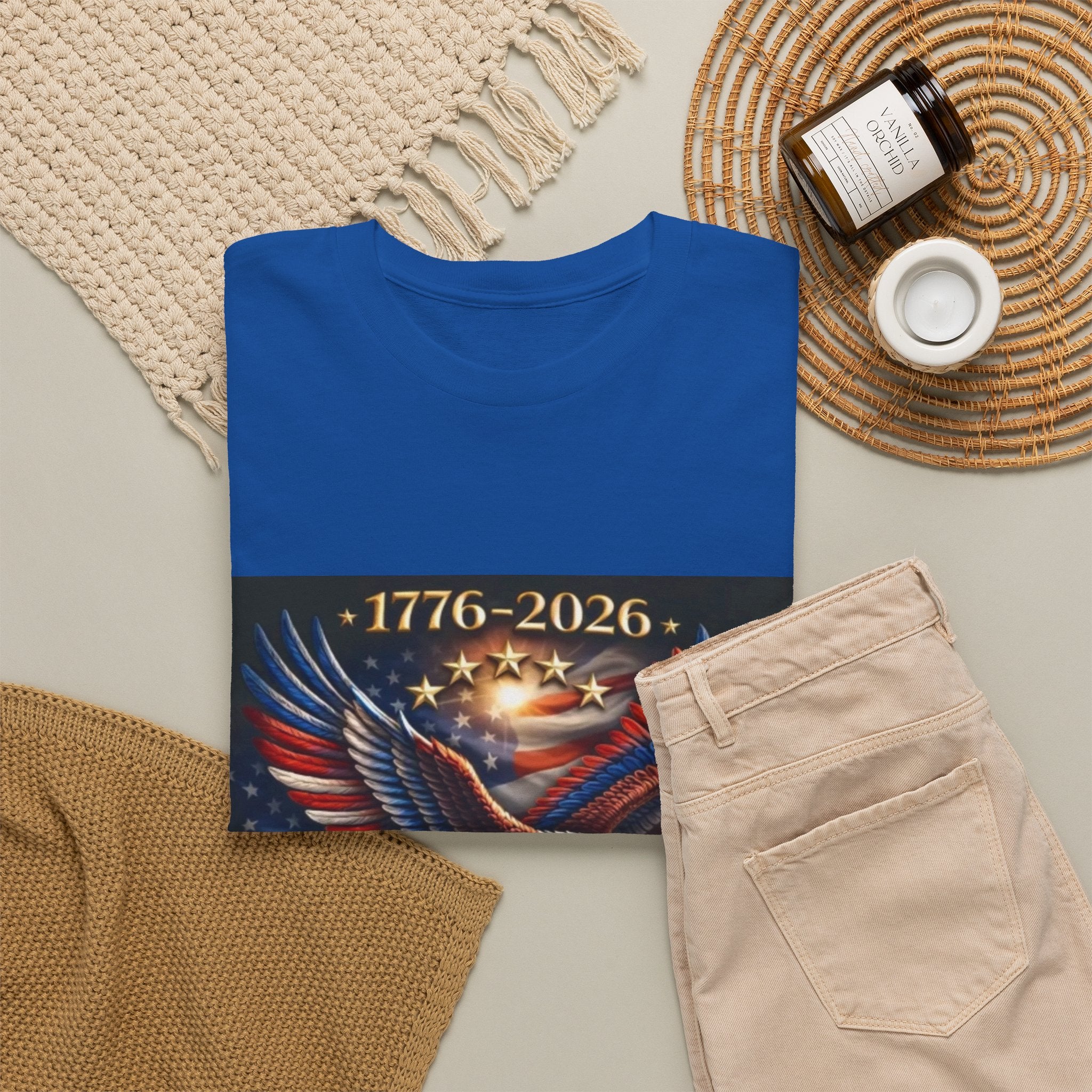 America 250th Anniversary T-Shirt — 1776–2026 Patriotic Eagle Tee