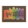 Rustic American Flag Doormat — Patriotic Outdoor Entry Mat
