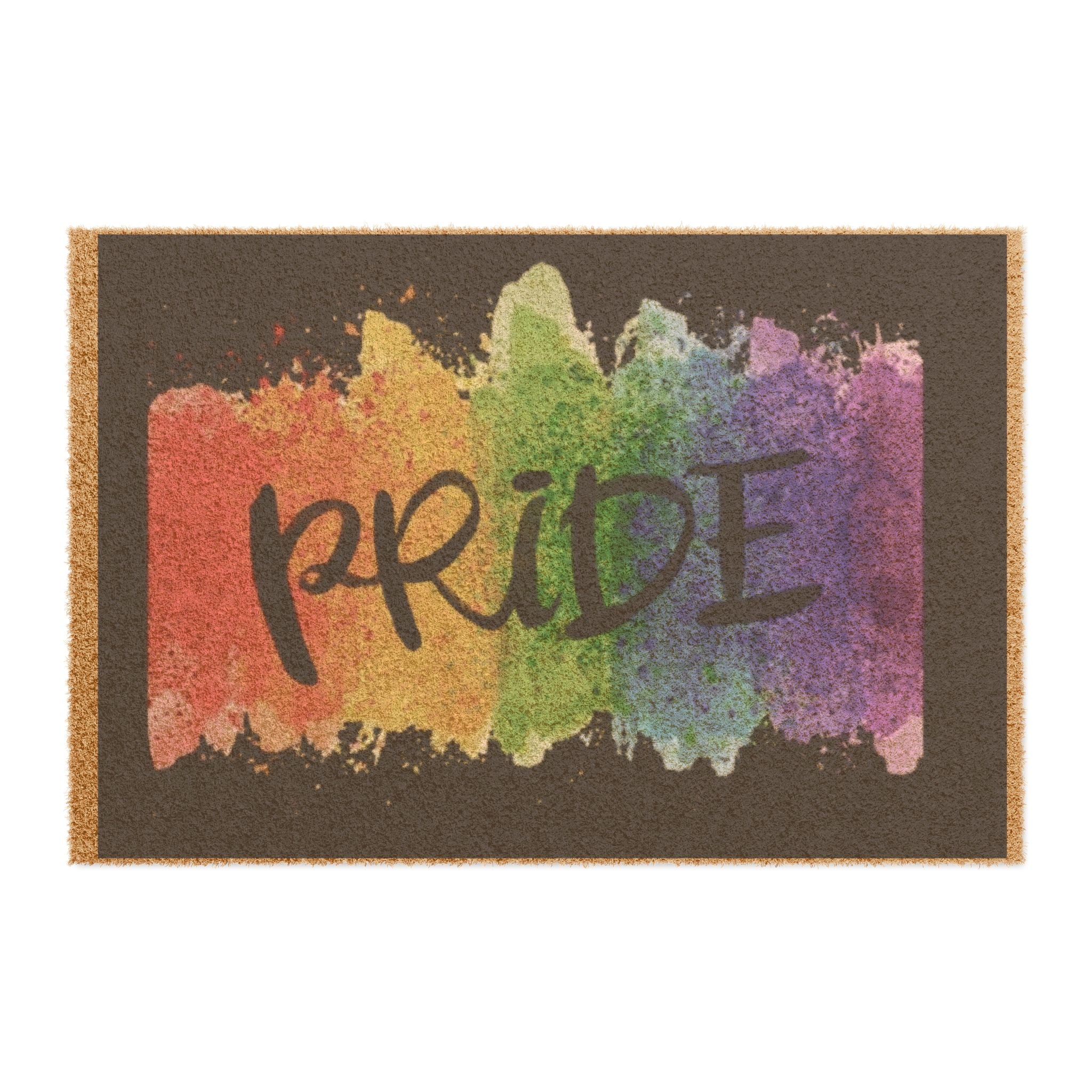 Rustic American Flag Doormat — Patriotic Outdoor Entry Mat
