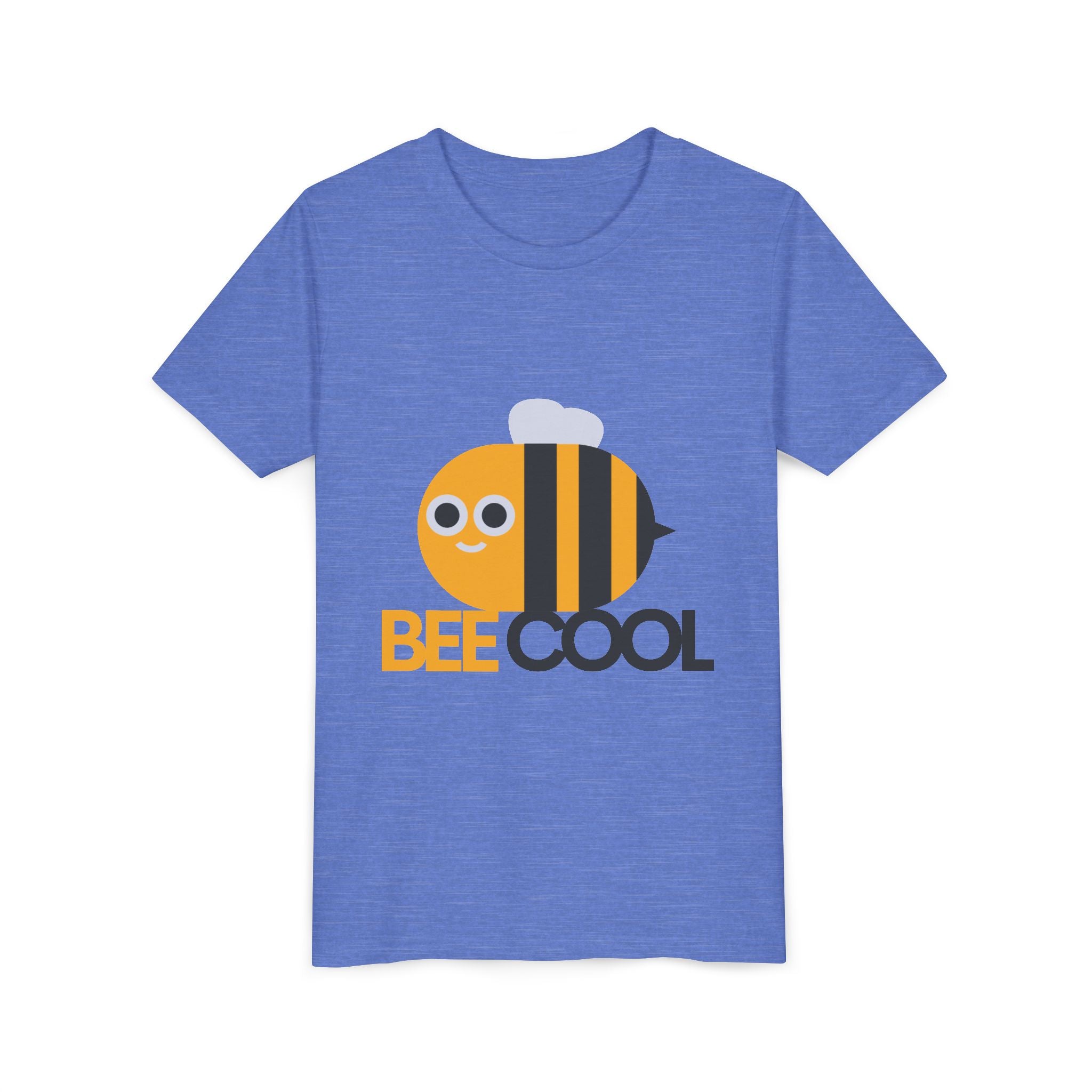 Bee Cool Kids Tee — Cute Bee Graphic Youth Short Sleeve Shirt