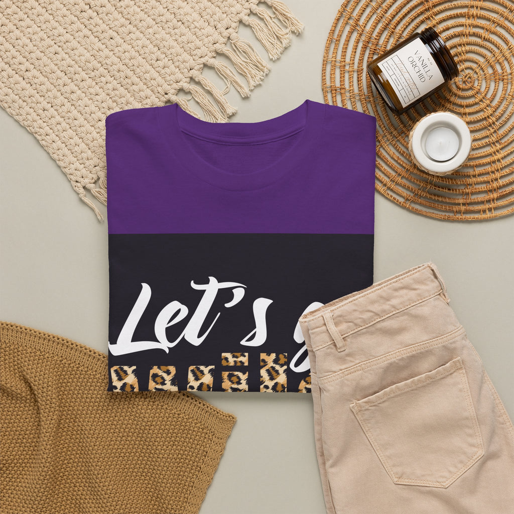 Let's Go Wild Leopard Graphic Tee