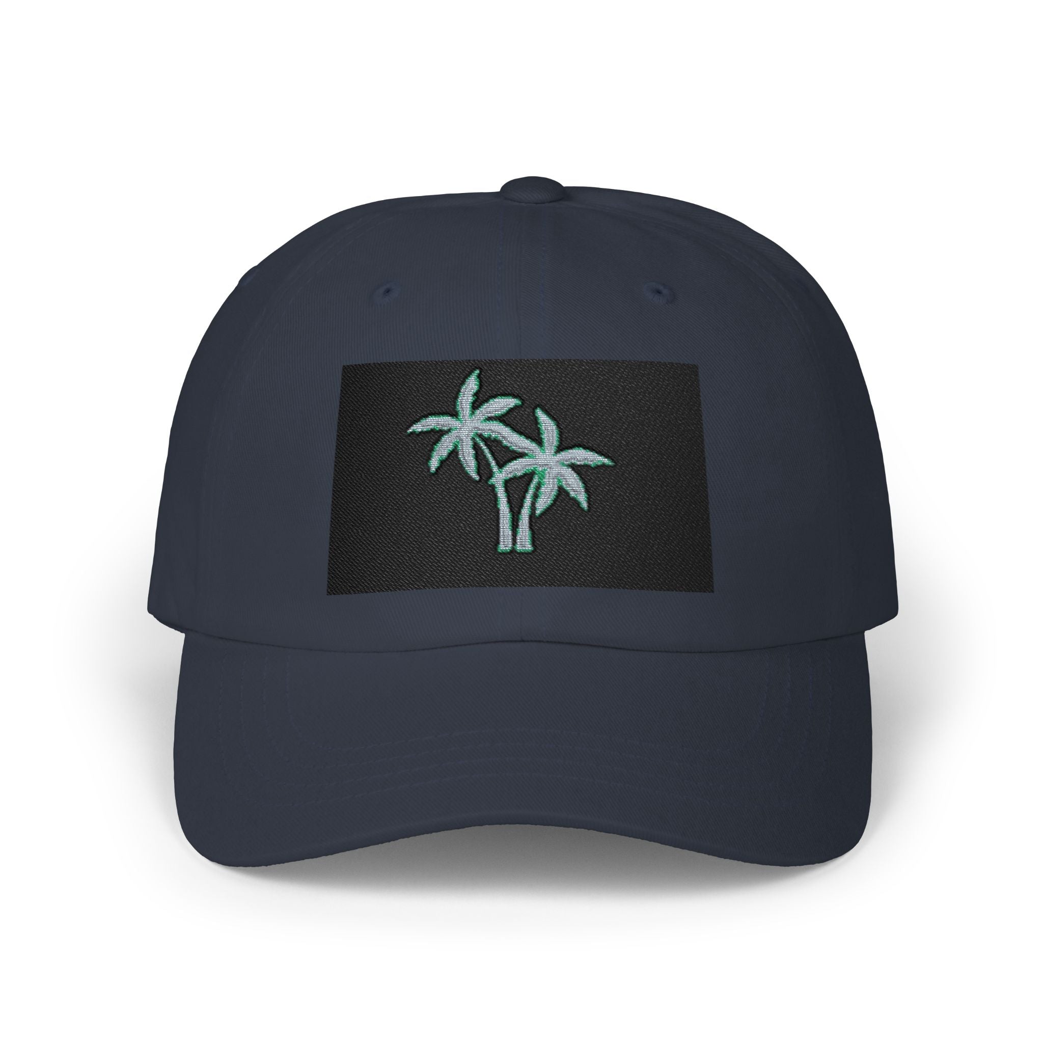 Embroidered Palm Tree Dad Cap – Tropical Beach Hat