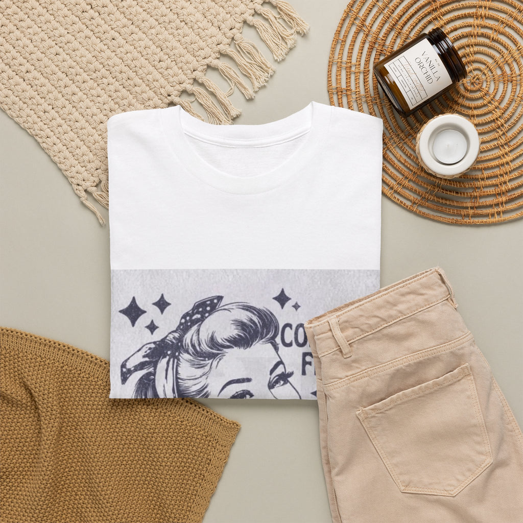 Coffee First Tee — “Coffee First, Your Bullshit Second” Retro Women’s Graphic T‑Shirt