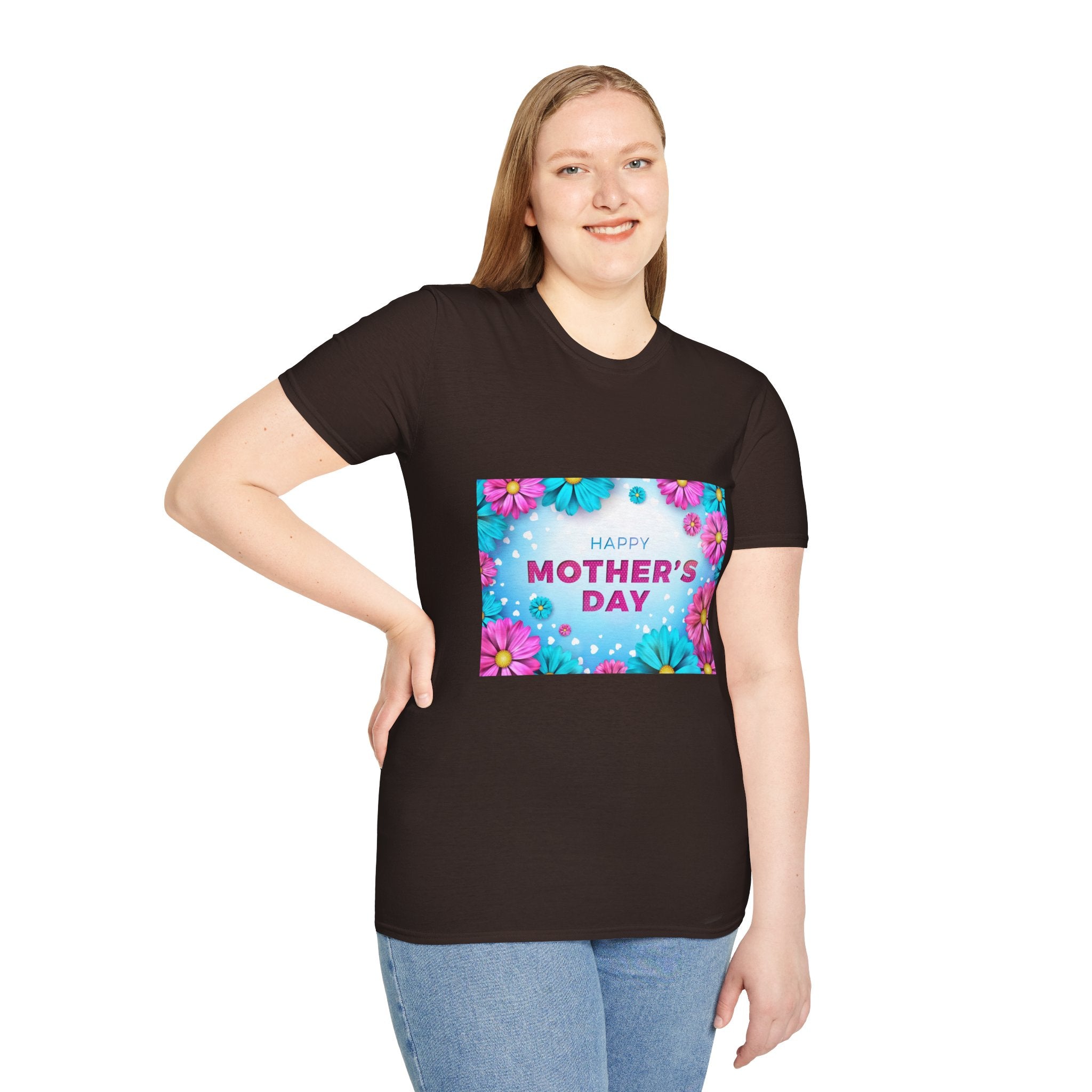 Mother's Day Floral T-Shirt — Happy Mother's Day Celebration Tee