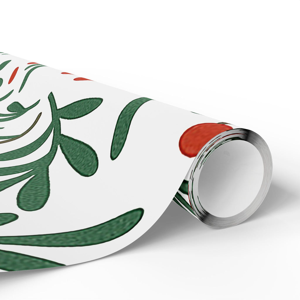 QR Code Minimalist Wrapping Paper Roll