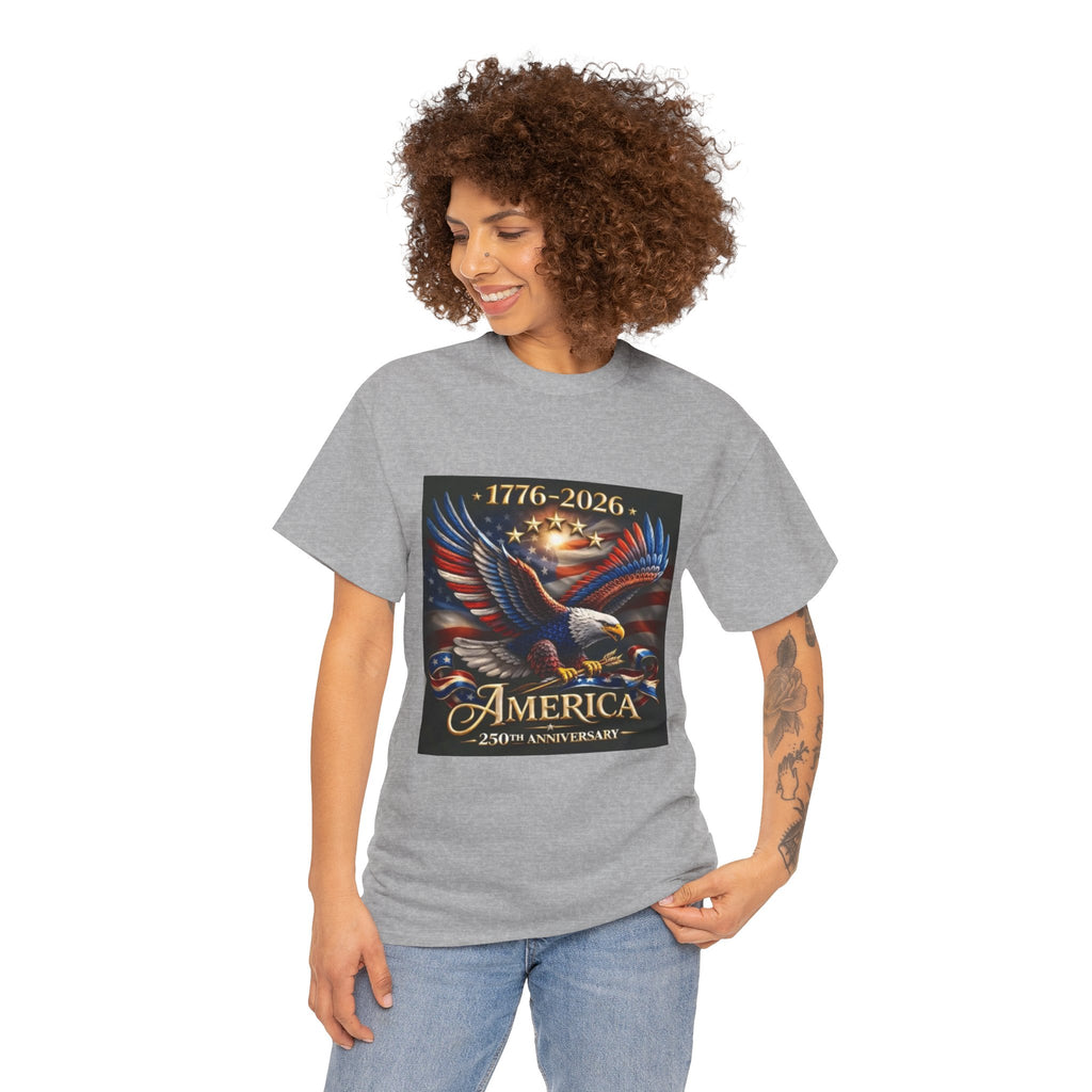 America 250th Anniversary T-Shirt — 1776–2026 Patriotic Eagle Tee