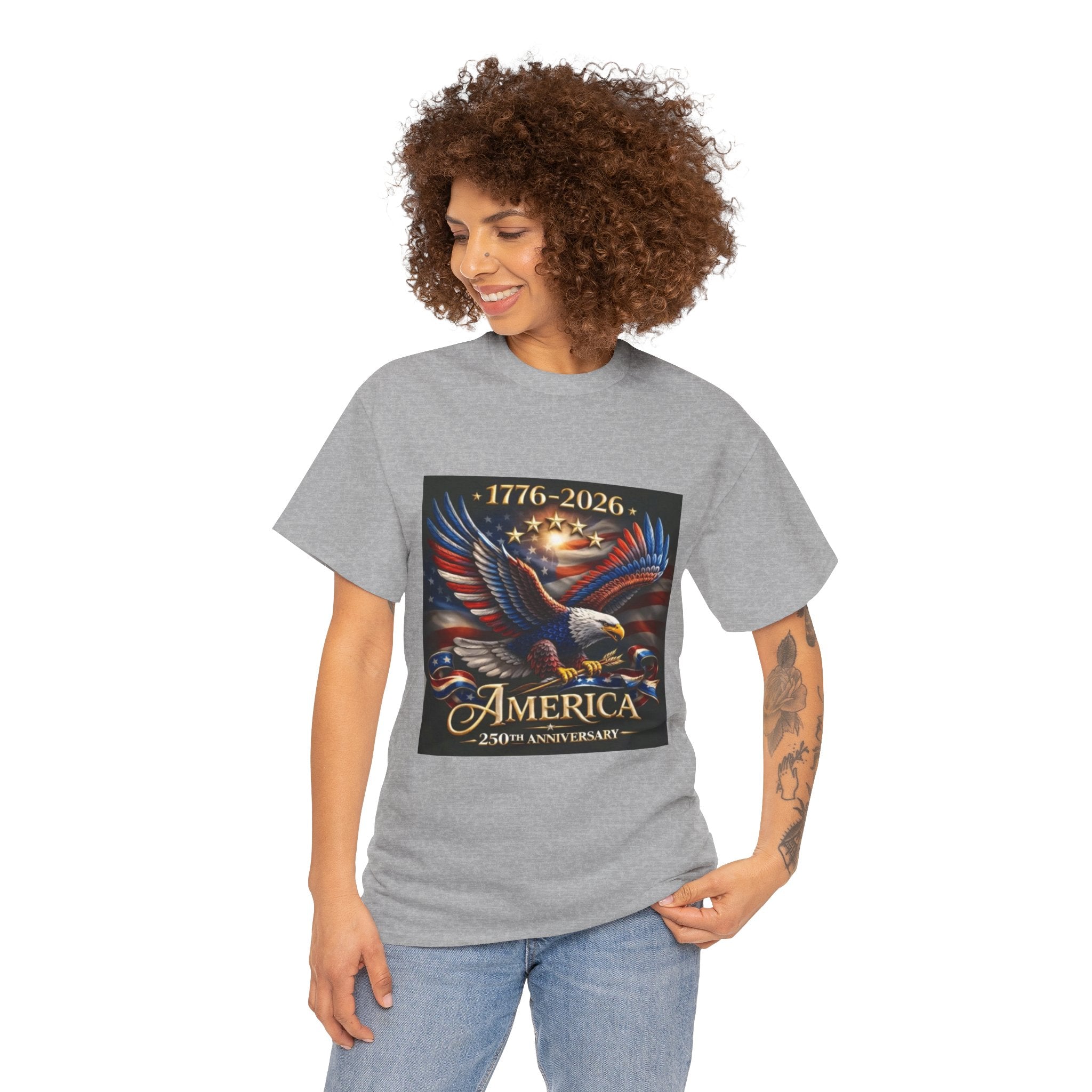 America 250th Anniversary T-Shirt — 1776–2026 Patriotic Eagle Tee