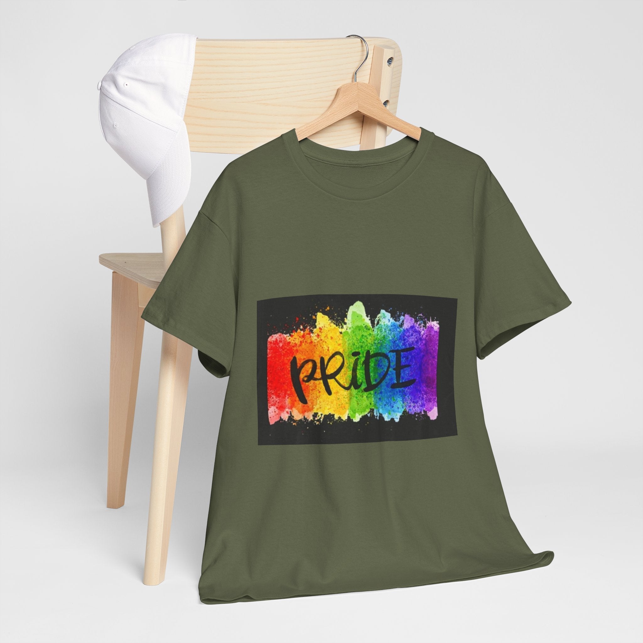 Pride Rainbow Paint Splash T-Shirt