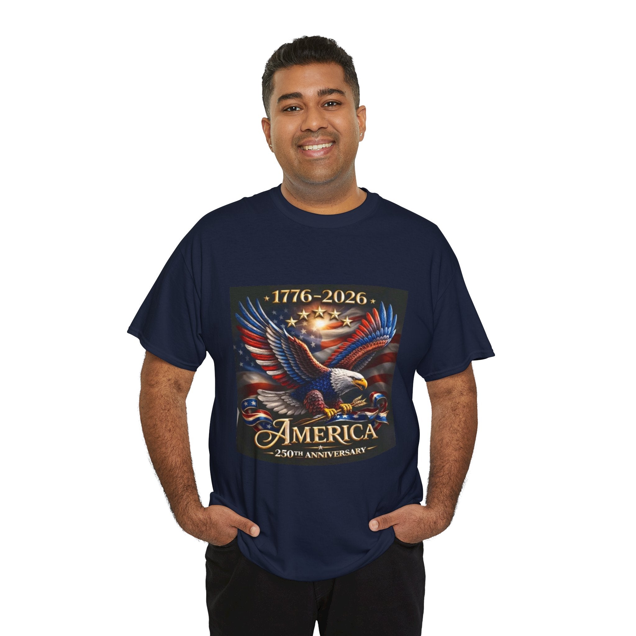 America 250th Anniversary T-Shirt — 1776–2026 Patriotic Eagle Tee