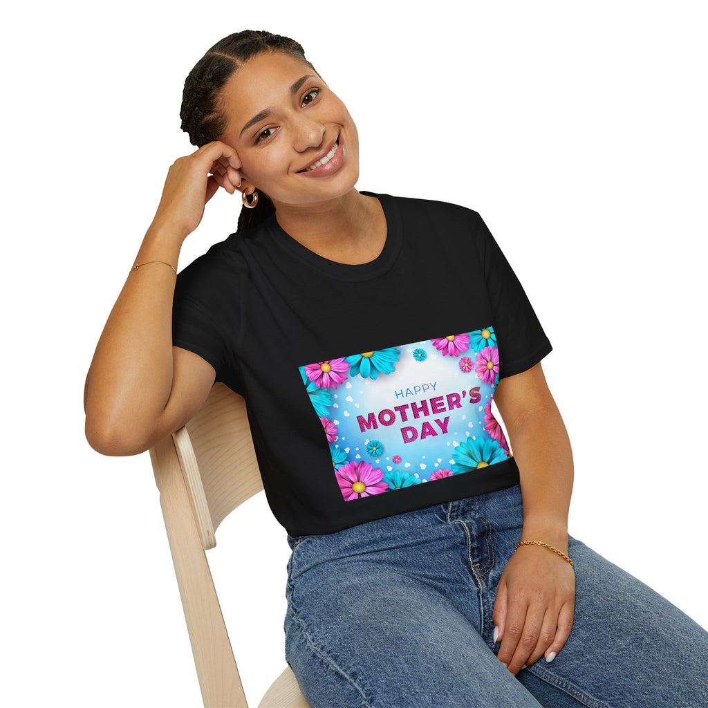 Mother's Day Floral T-Shirt — Happy Mother's Day Celebration Tee