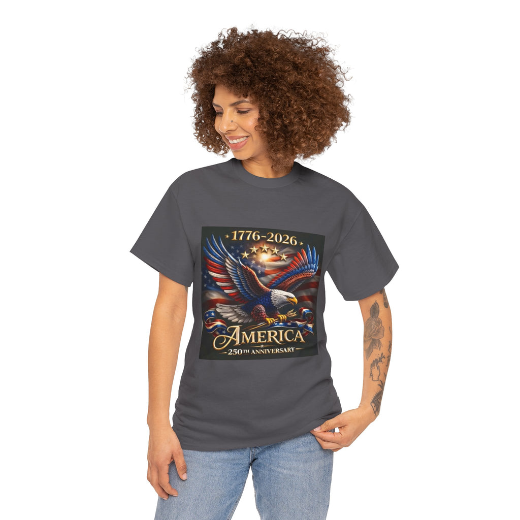 America 250th Anniversary T-Shirt — 1776–2026 Patriotic Eagle Tee