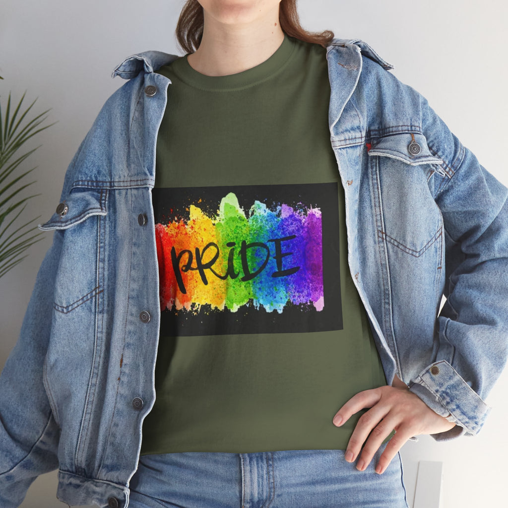 Pride Rainbow Paint Splash T-Shirt