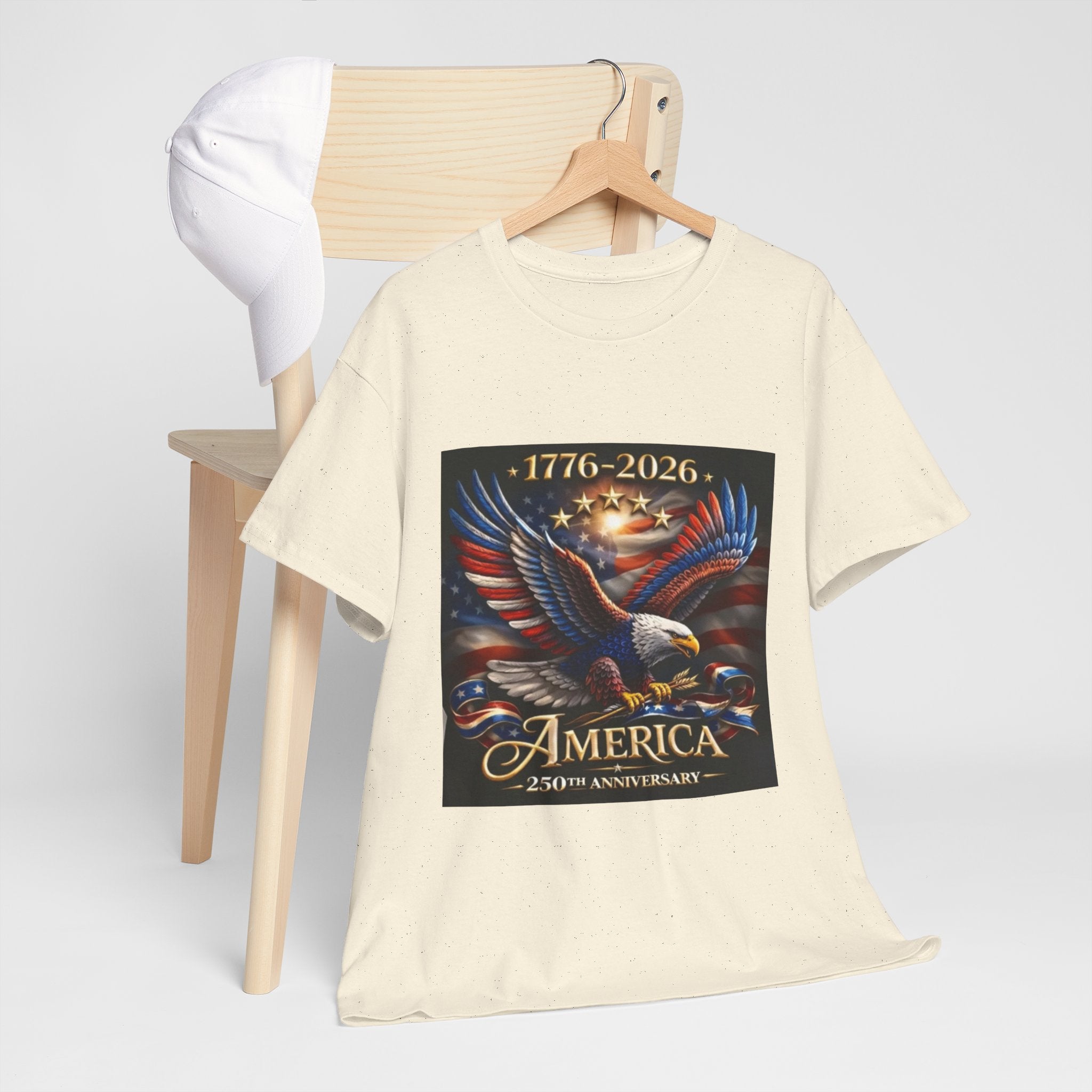 America 250th Anniversary T-Shirt — 1776–2026 Patriotic Eagle Tee
