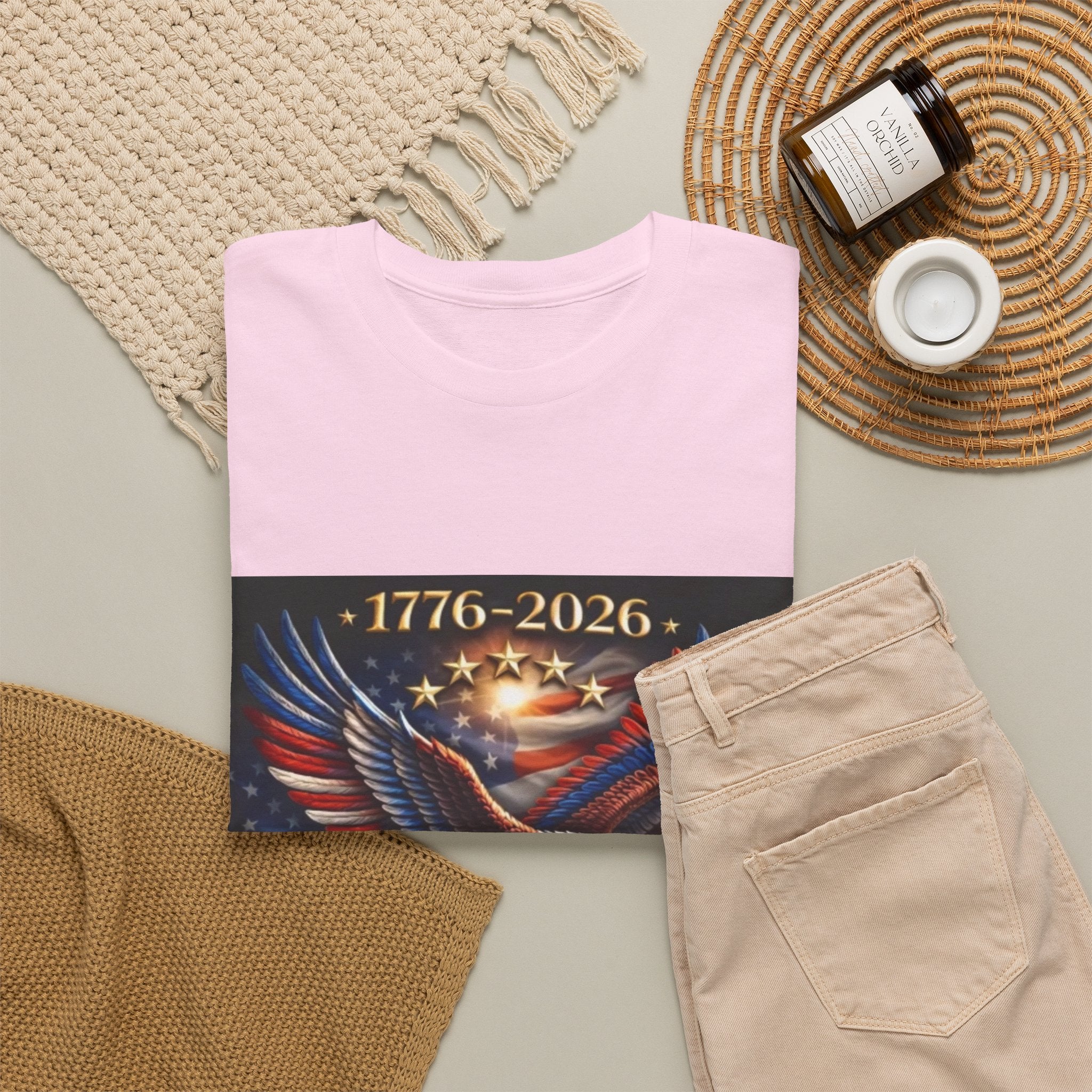 America 250th Anniversary T-Shirt — 1776–2026 Patriotic Eagle Tee