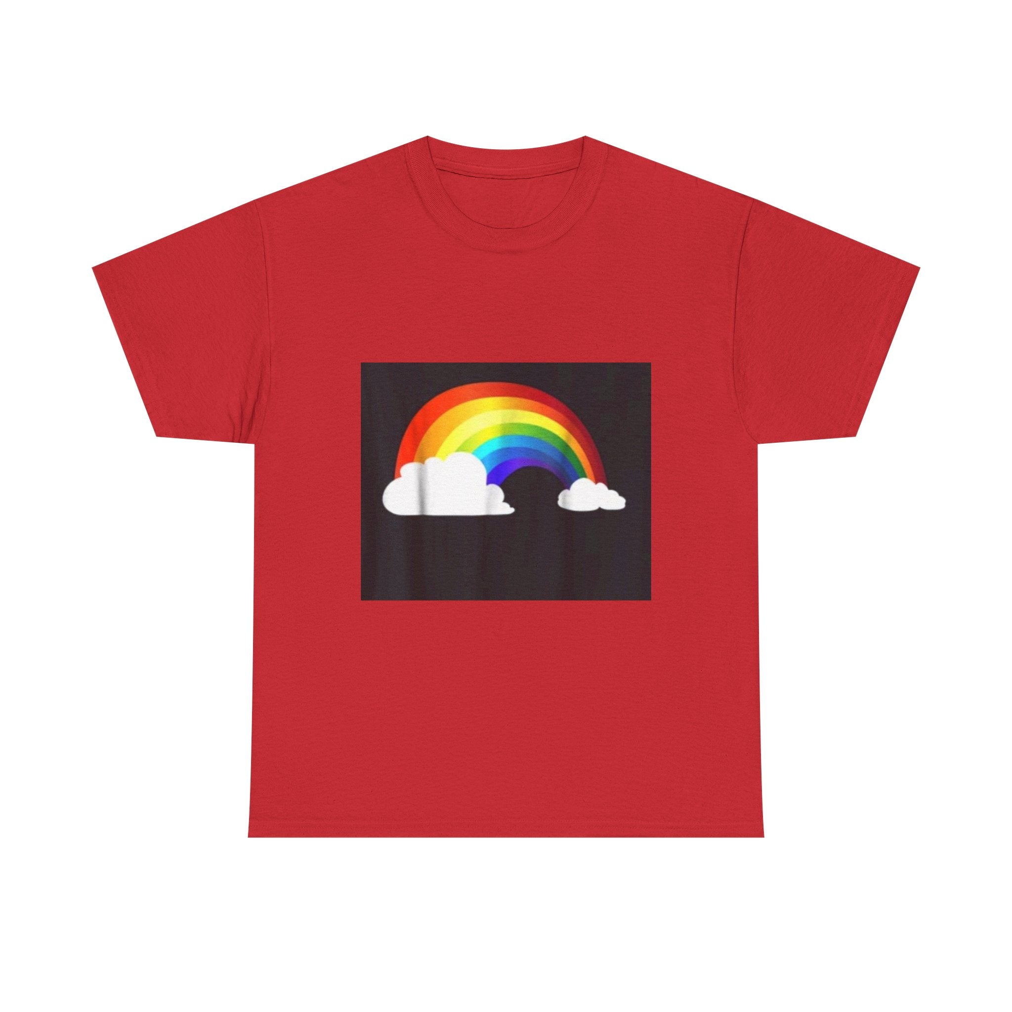 Rainbow Clouds T-Shirt — Bright Pride Graphic Tee