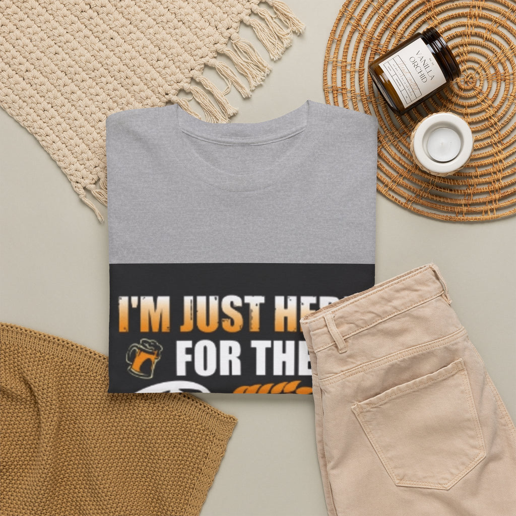 I'm Just Here for the Beer T-Shirt — Funny Beer Drinking Tee for Parties & Oktoberfest